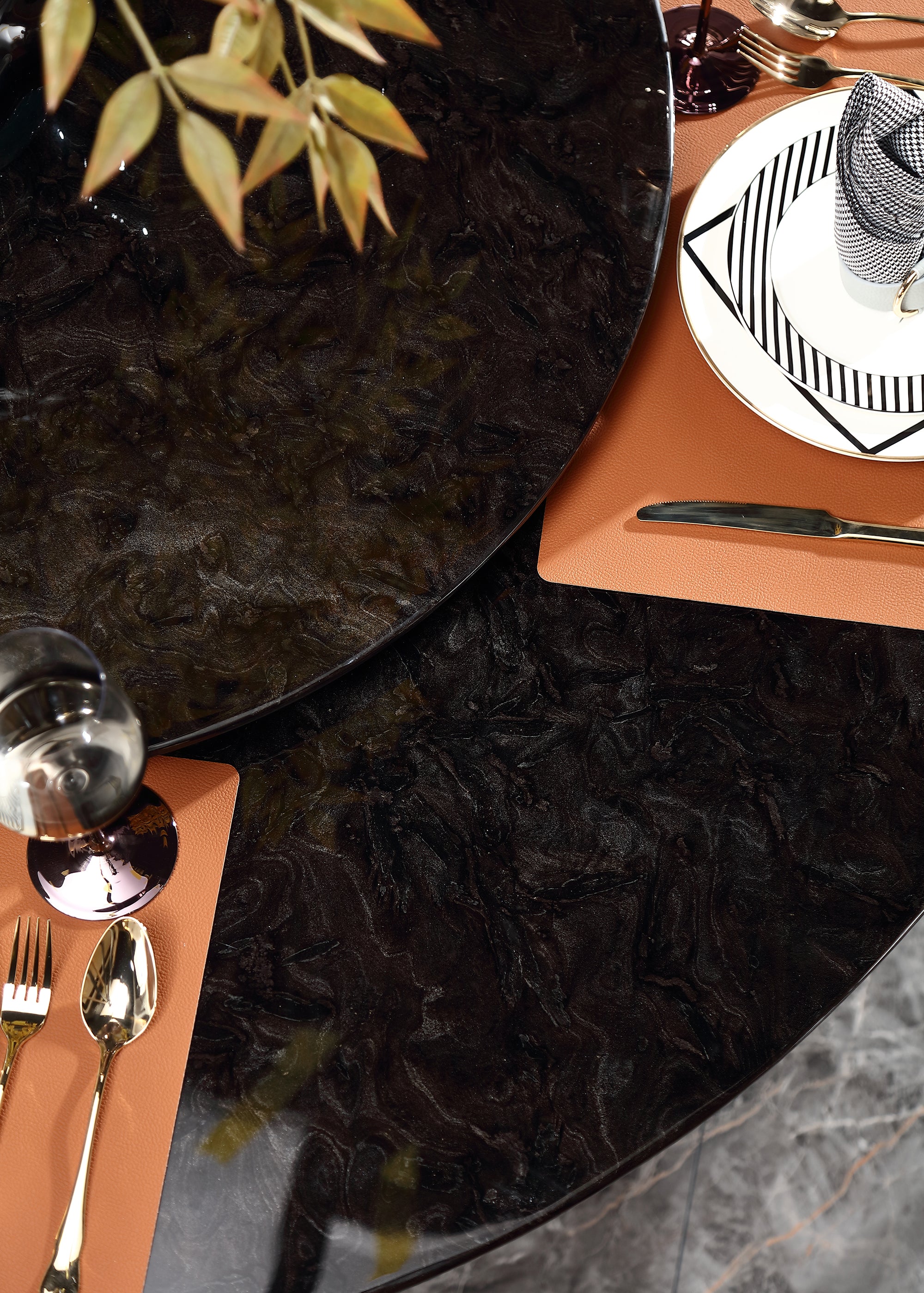 FFONCHI Marble Top Dining Table