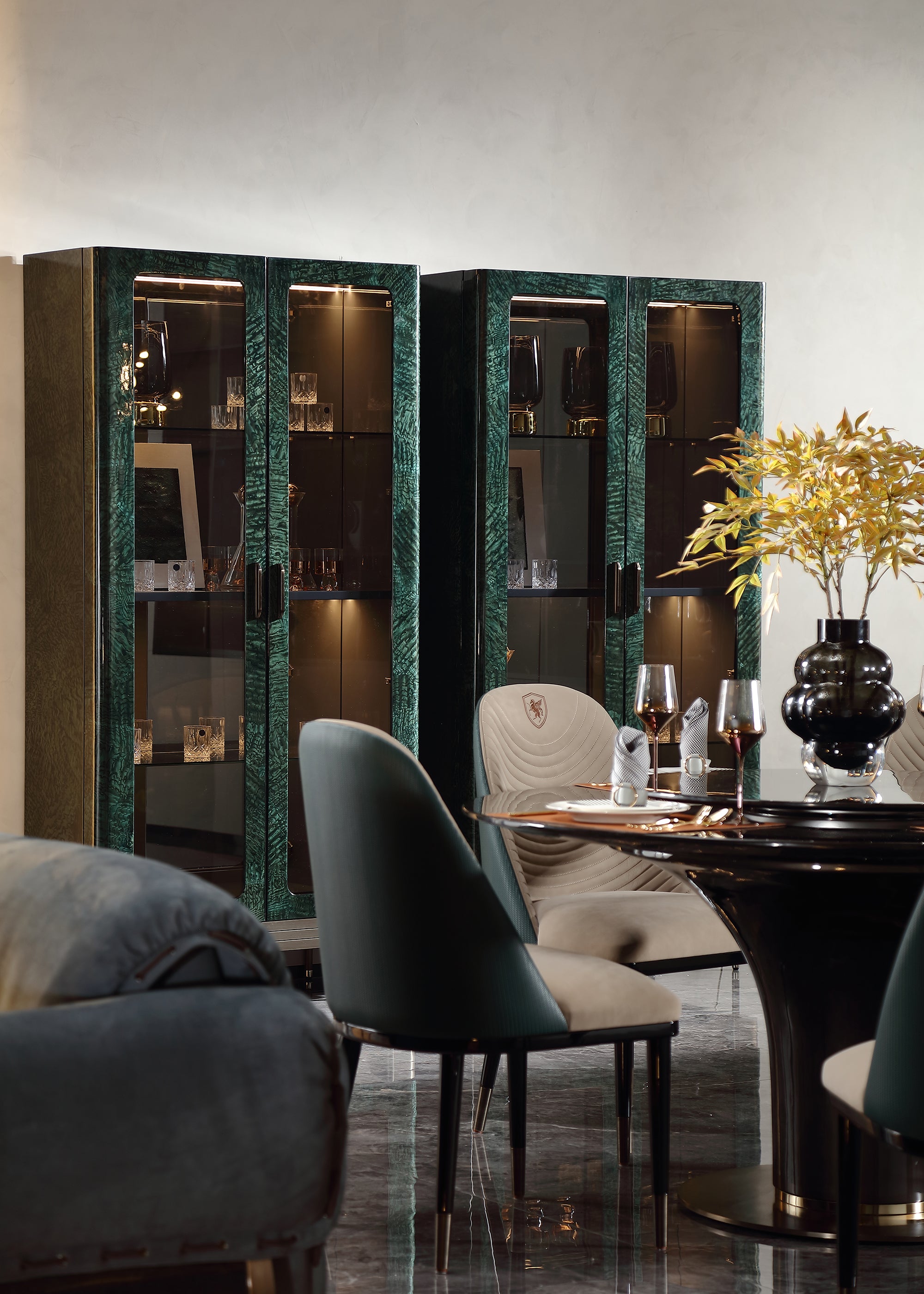 FFONCHI Marble Top Dining Table