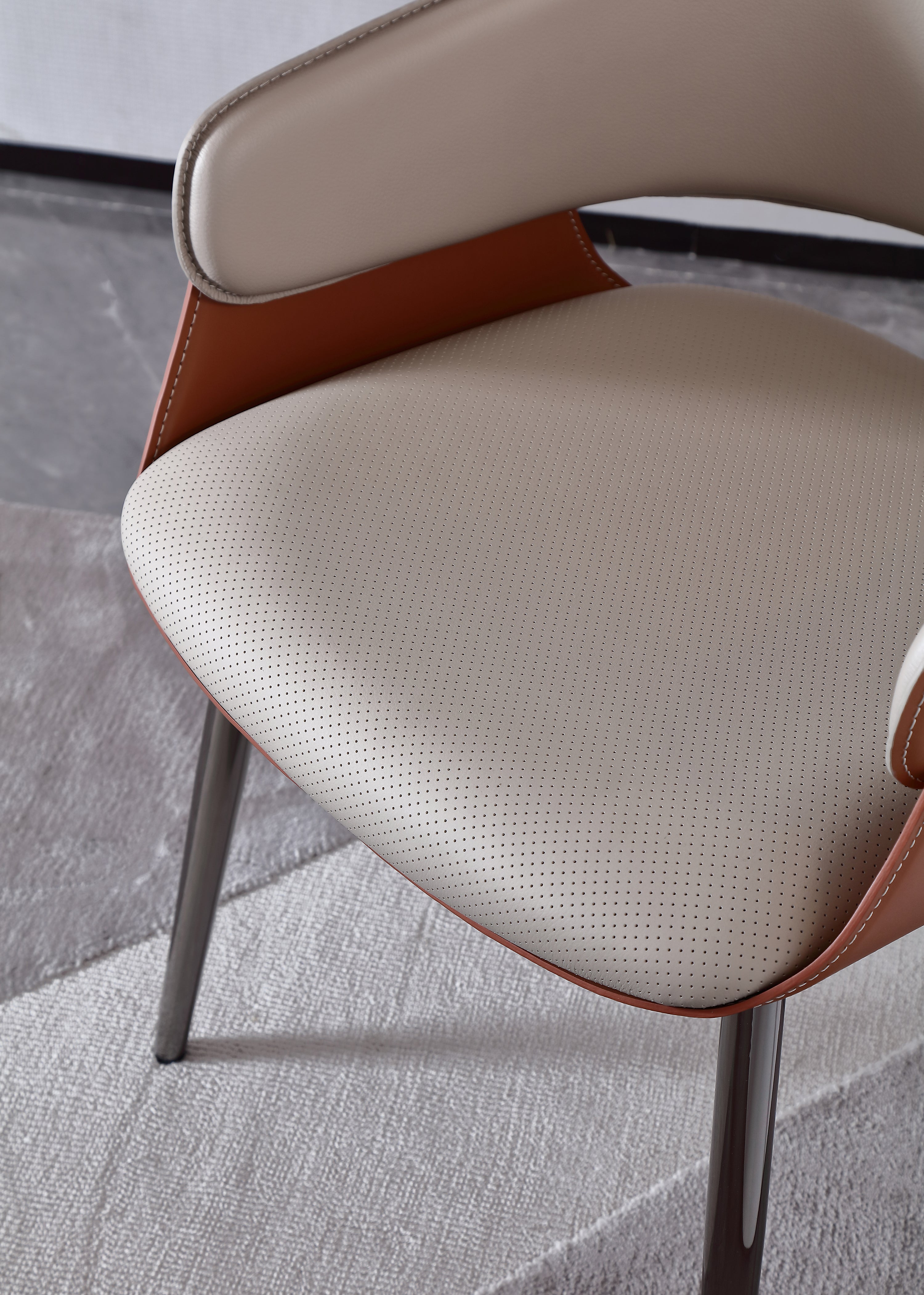 HOTTOP Leather Dining Chair