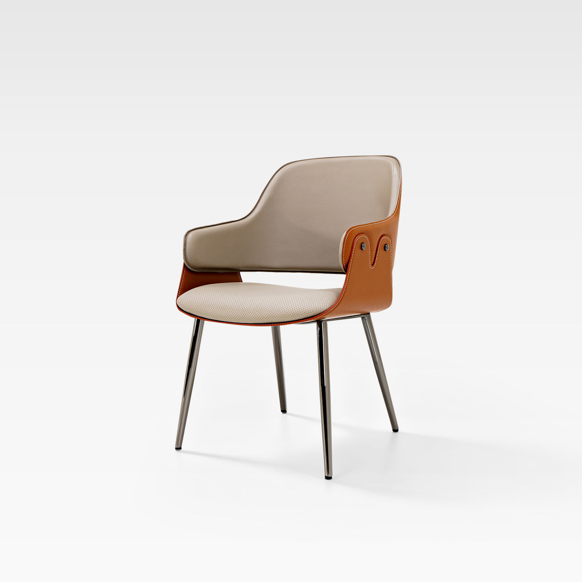 HOTTOP Leather Dining Chair