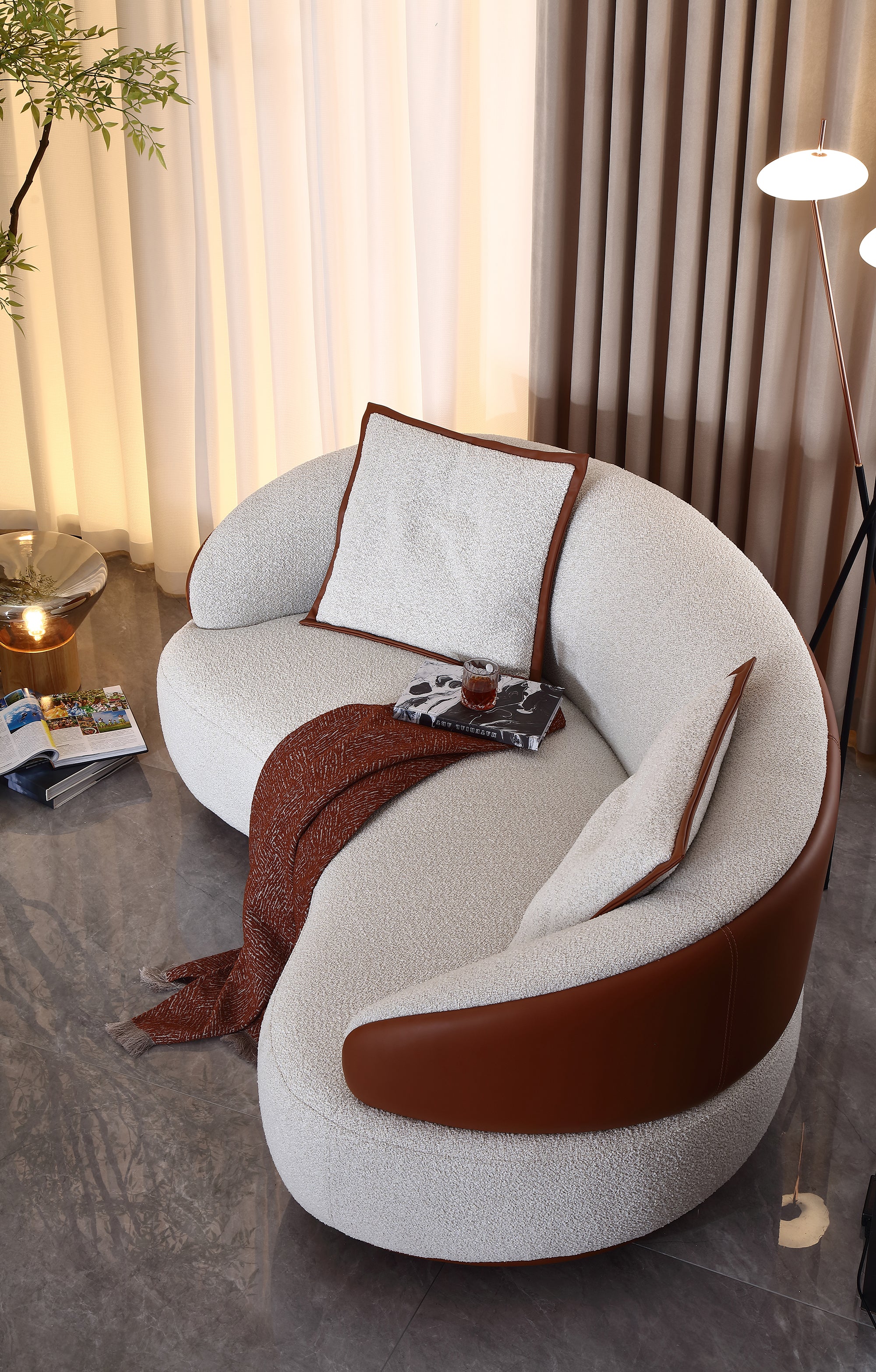 HOTTOP Curved Lounge Sofa