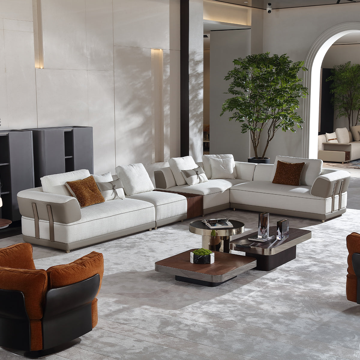 KALMIA L-Shaped Sectional Sofa