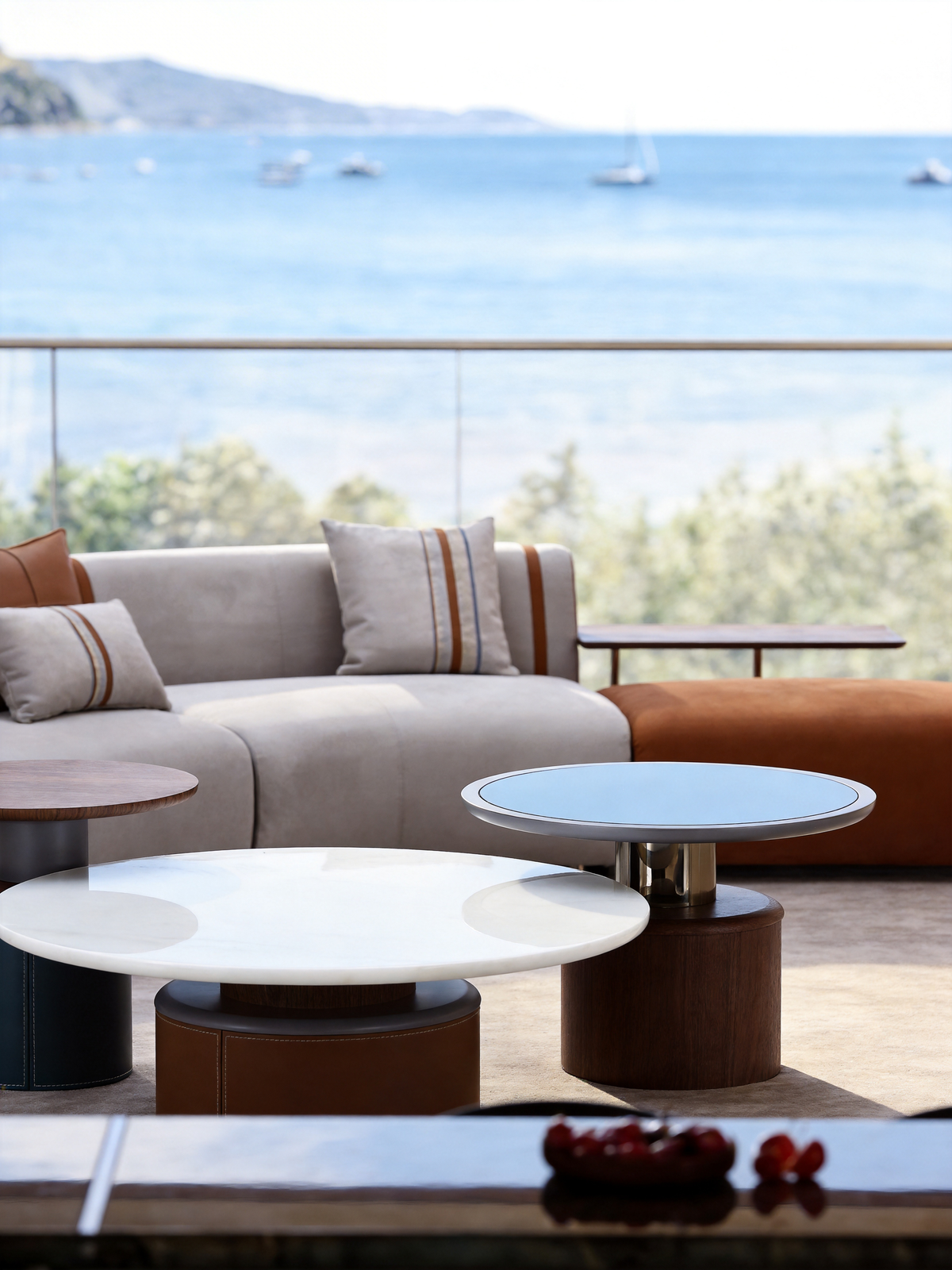 KALMIA Marble Top Coffee Table