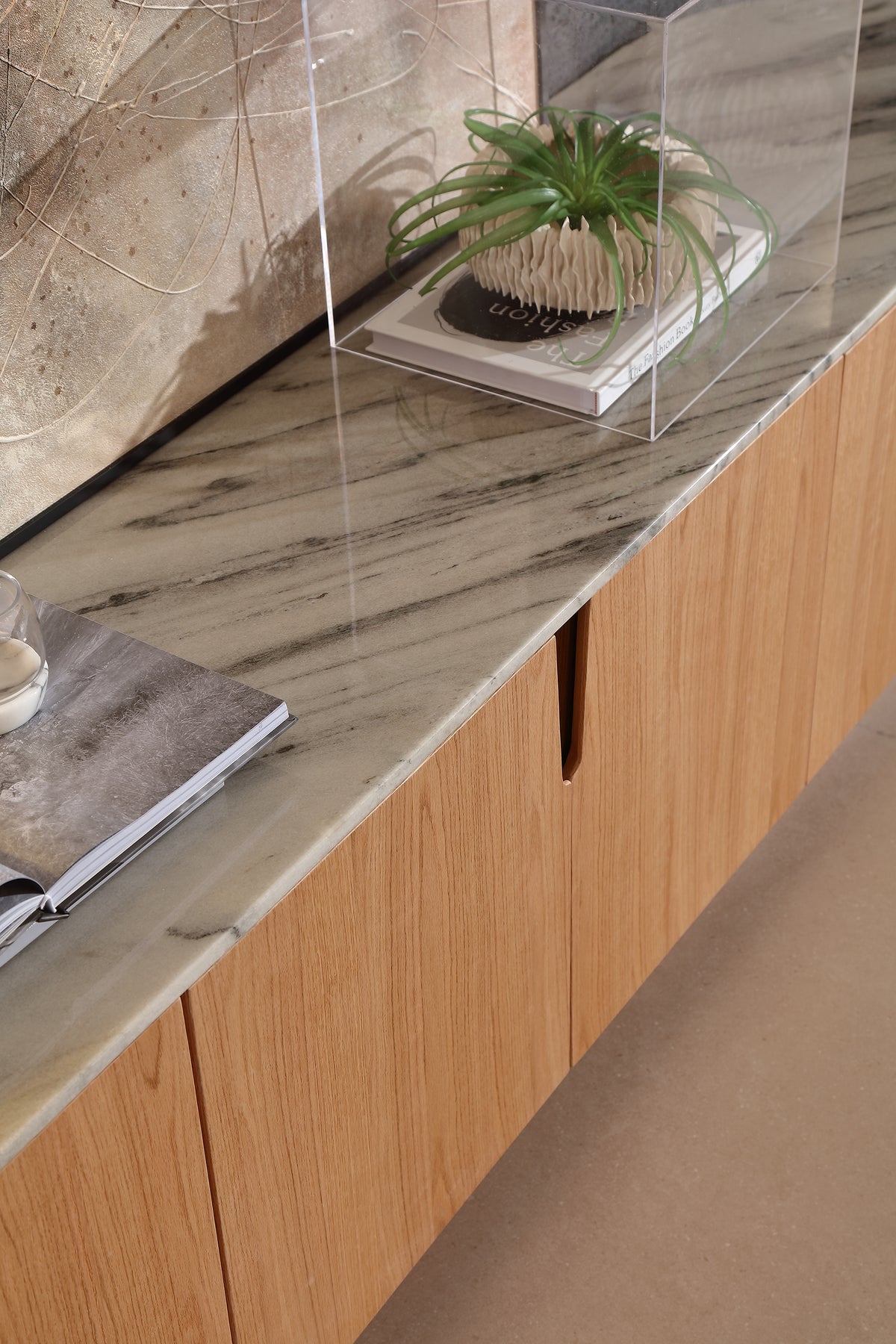 KALMIA Marble Top Media Console