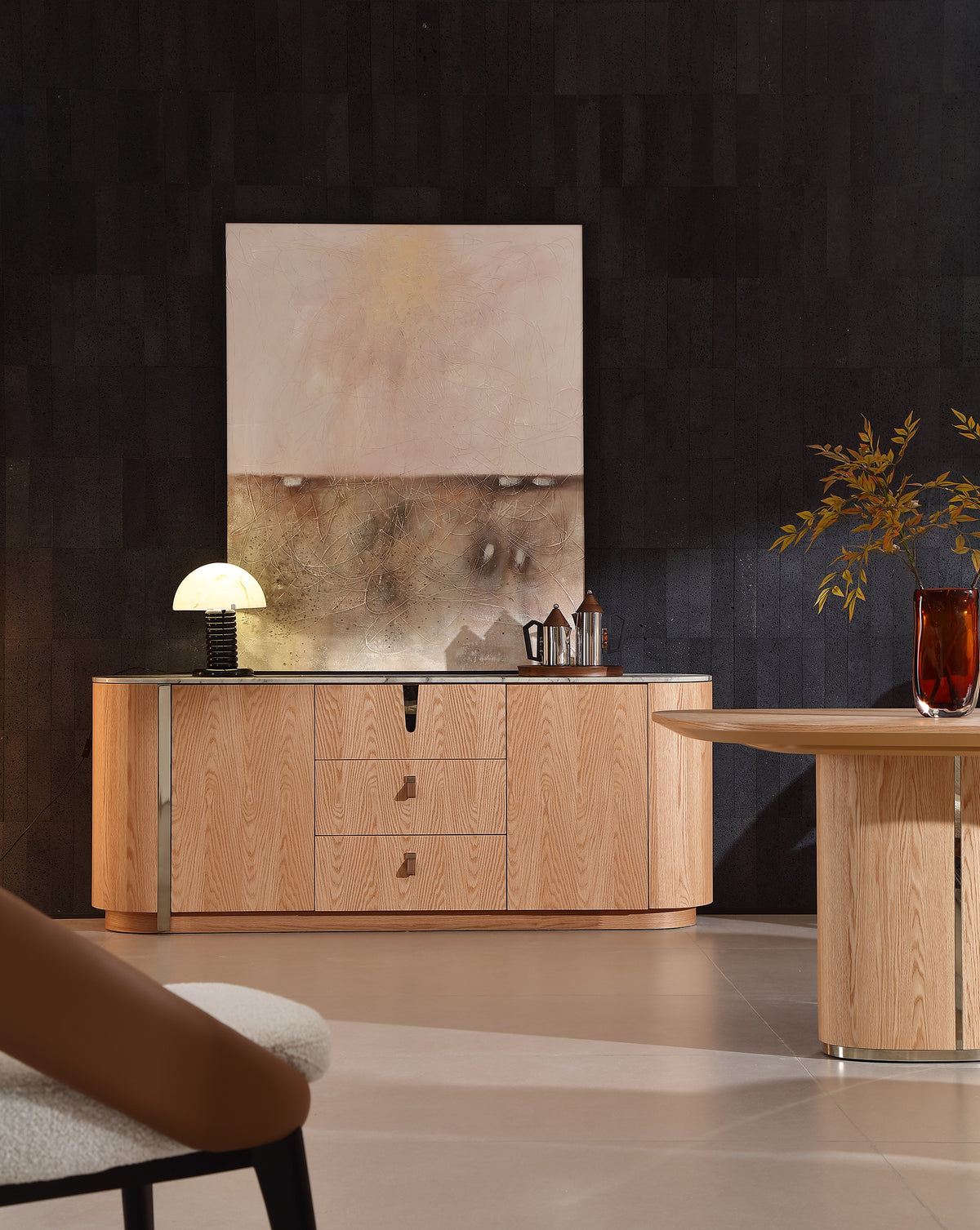KALMIA Marble Top Sideboard