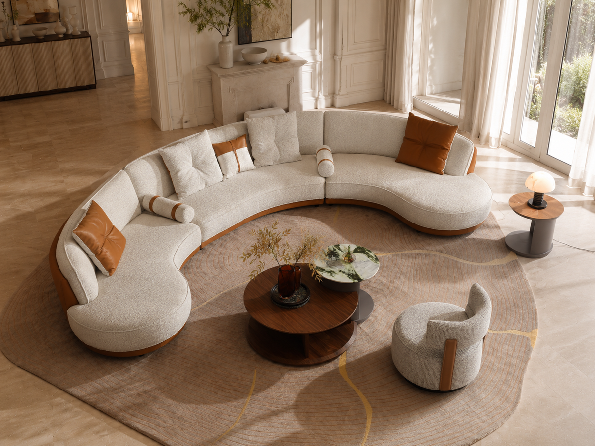 KALMIA Swivel Lounge Chair