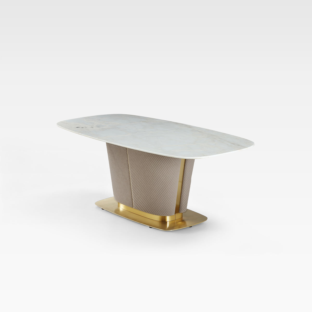 ADILIVE Marble Top Dining Table
