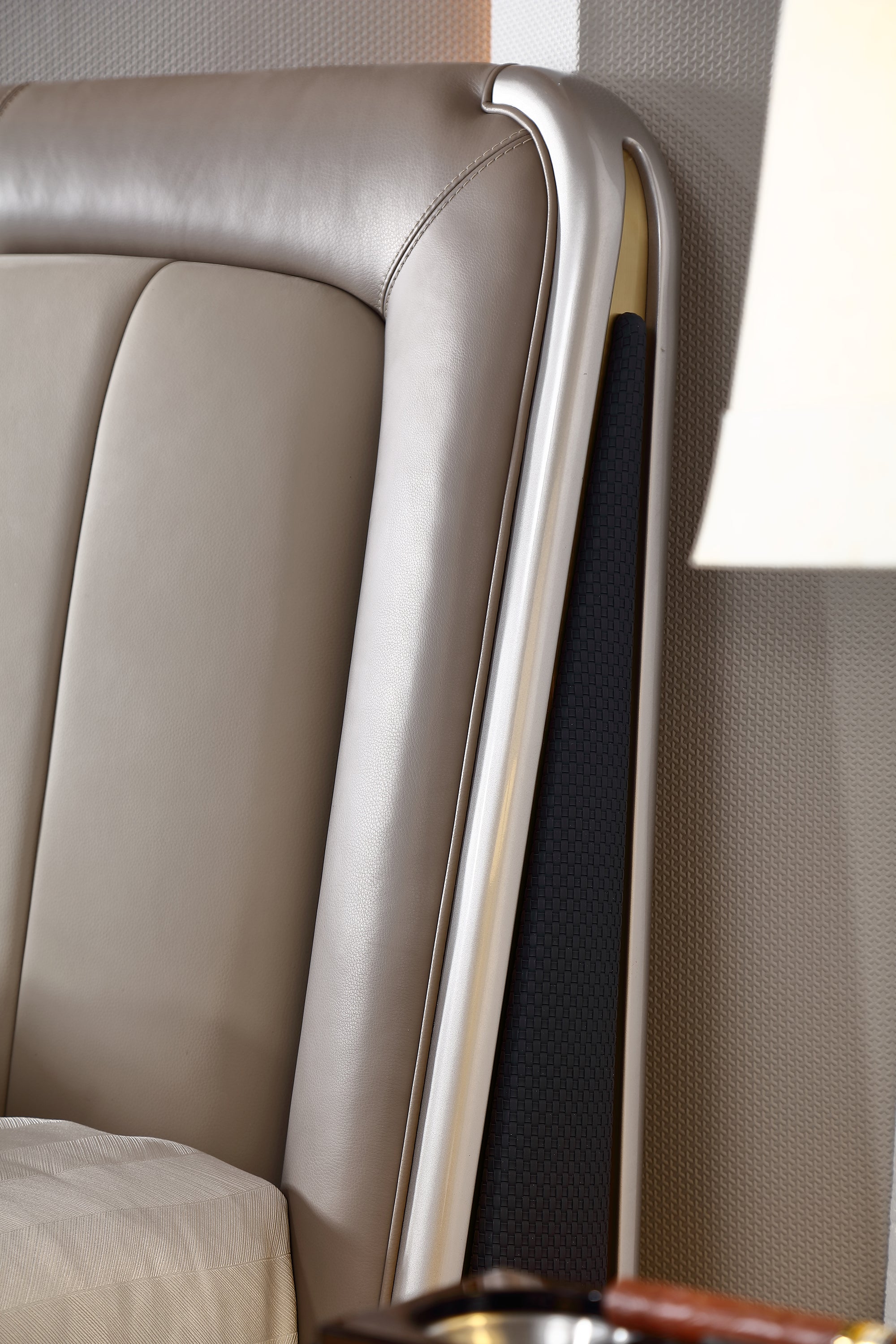 ADILIVE Leather Upholstered Bed
