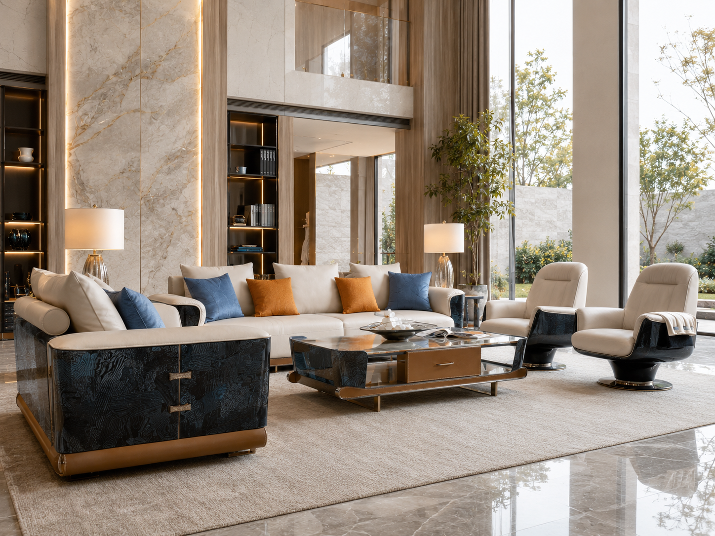 FFONCHI Leather Armchair
