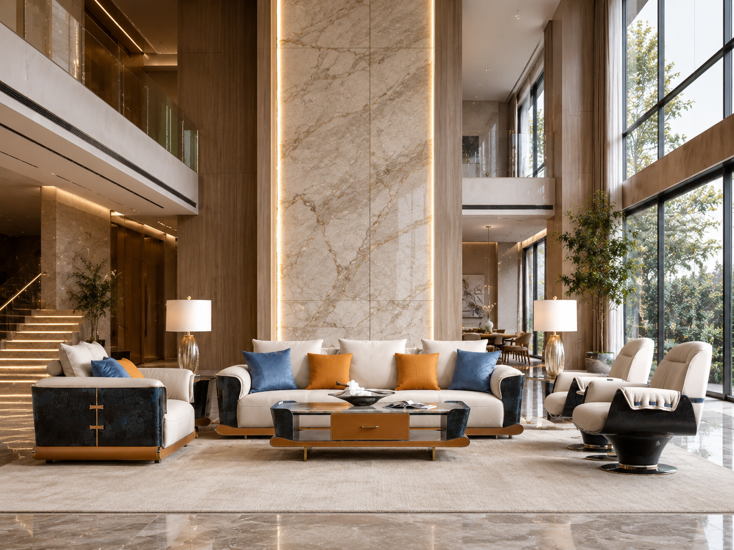FFONCHI Leather Armchair