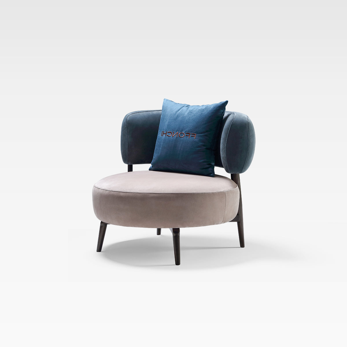 FFONCHI Nubuck Leather Armchair