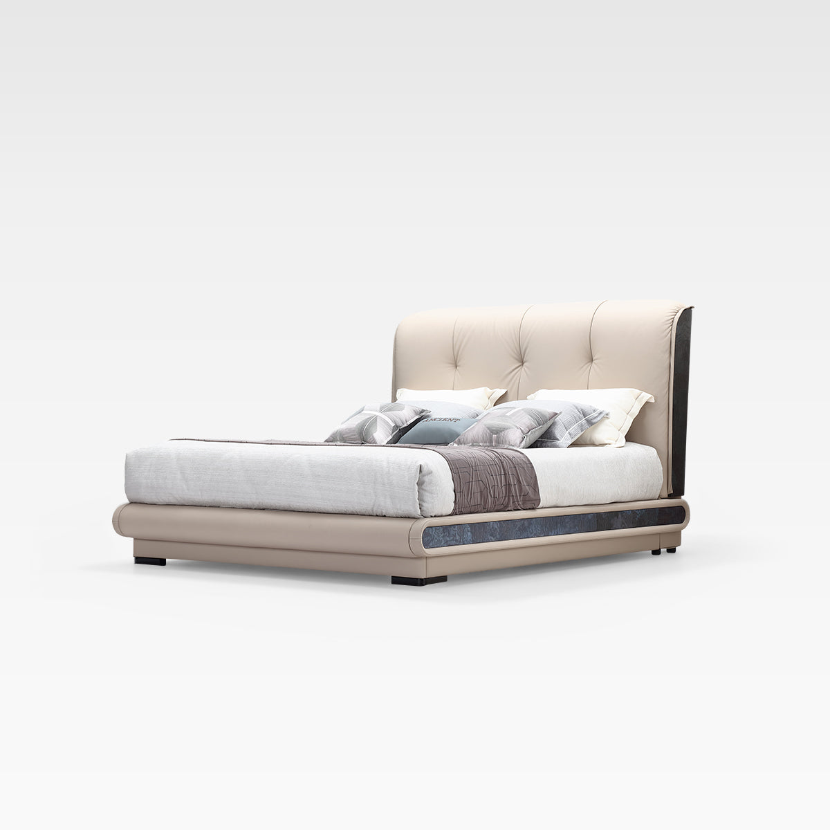 FFONCHI Tufted Upholstered Bed