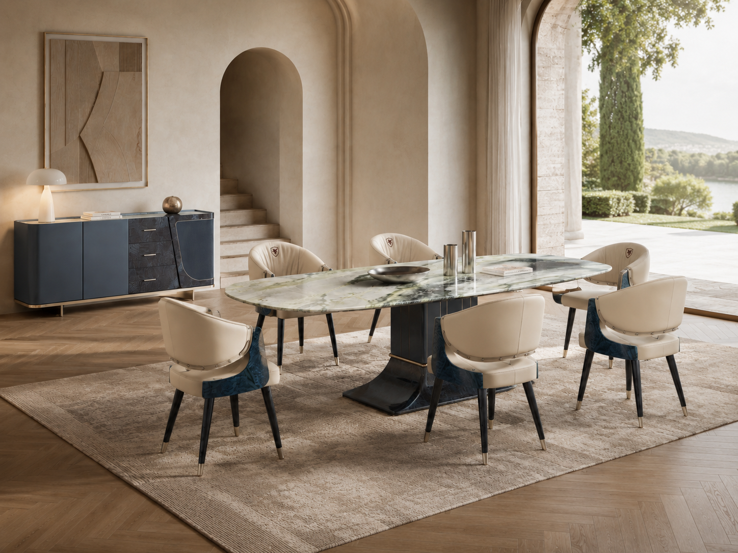 FFONCHI Marble Dining Table
