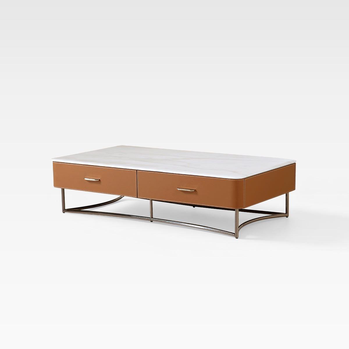 HOTTOP Marble Top Coffee Table