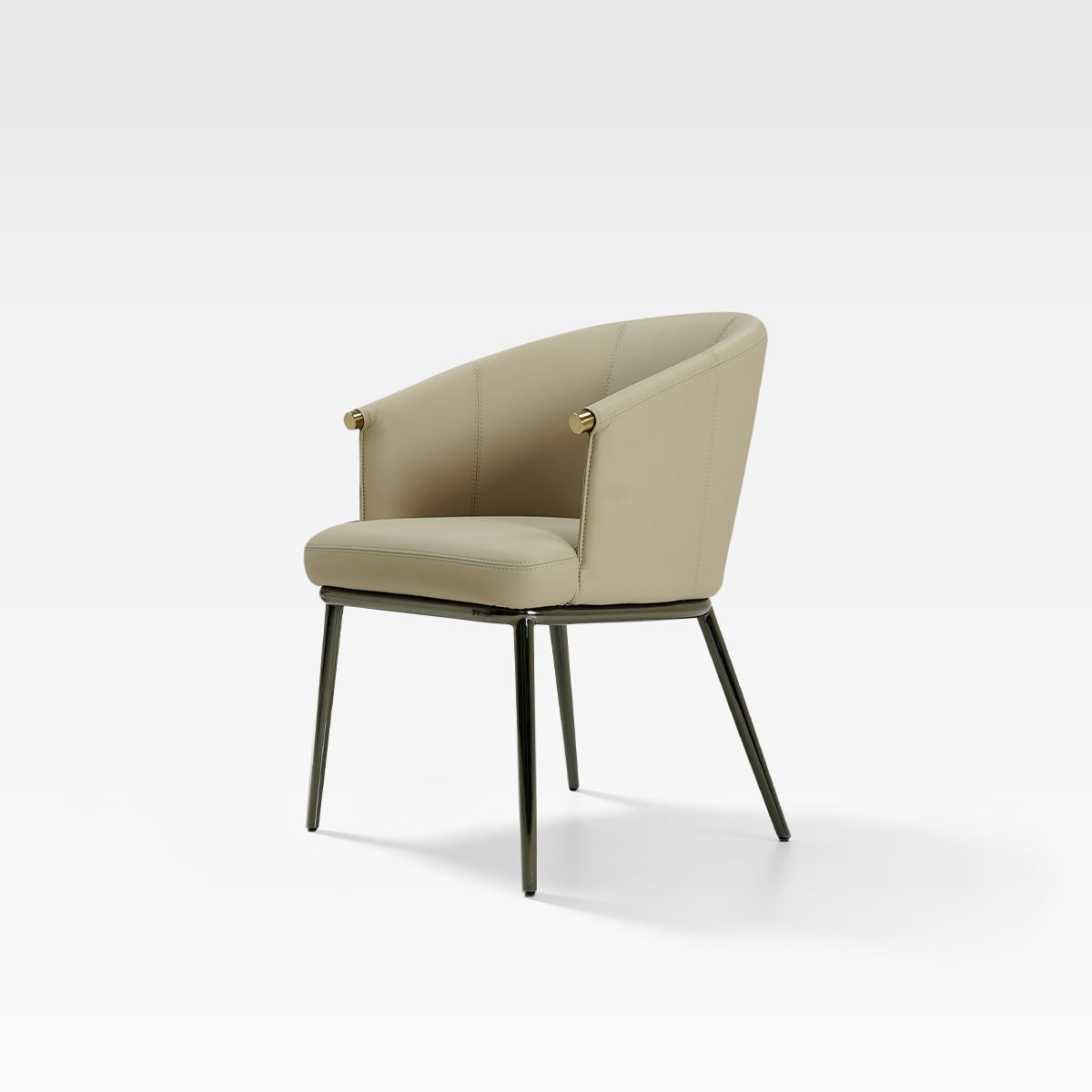 HOTTOP Leather Dining Chair