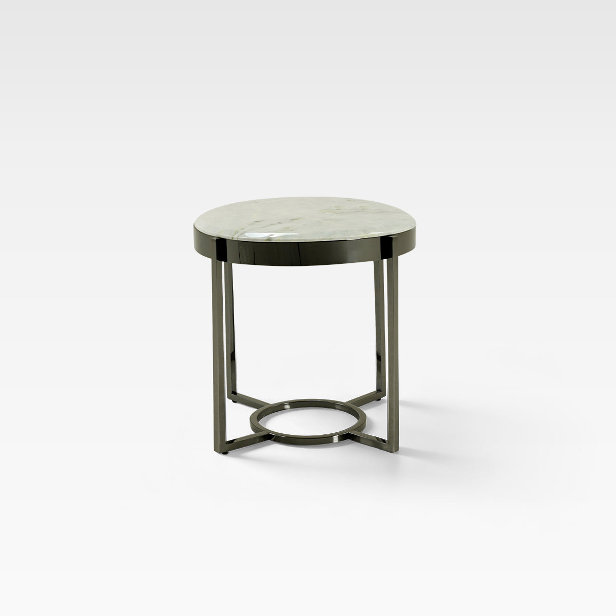 HOTTOP Marble Top Side Table