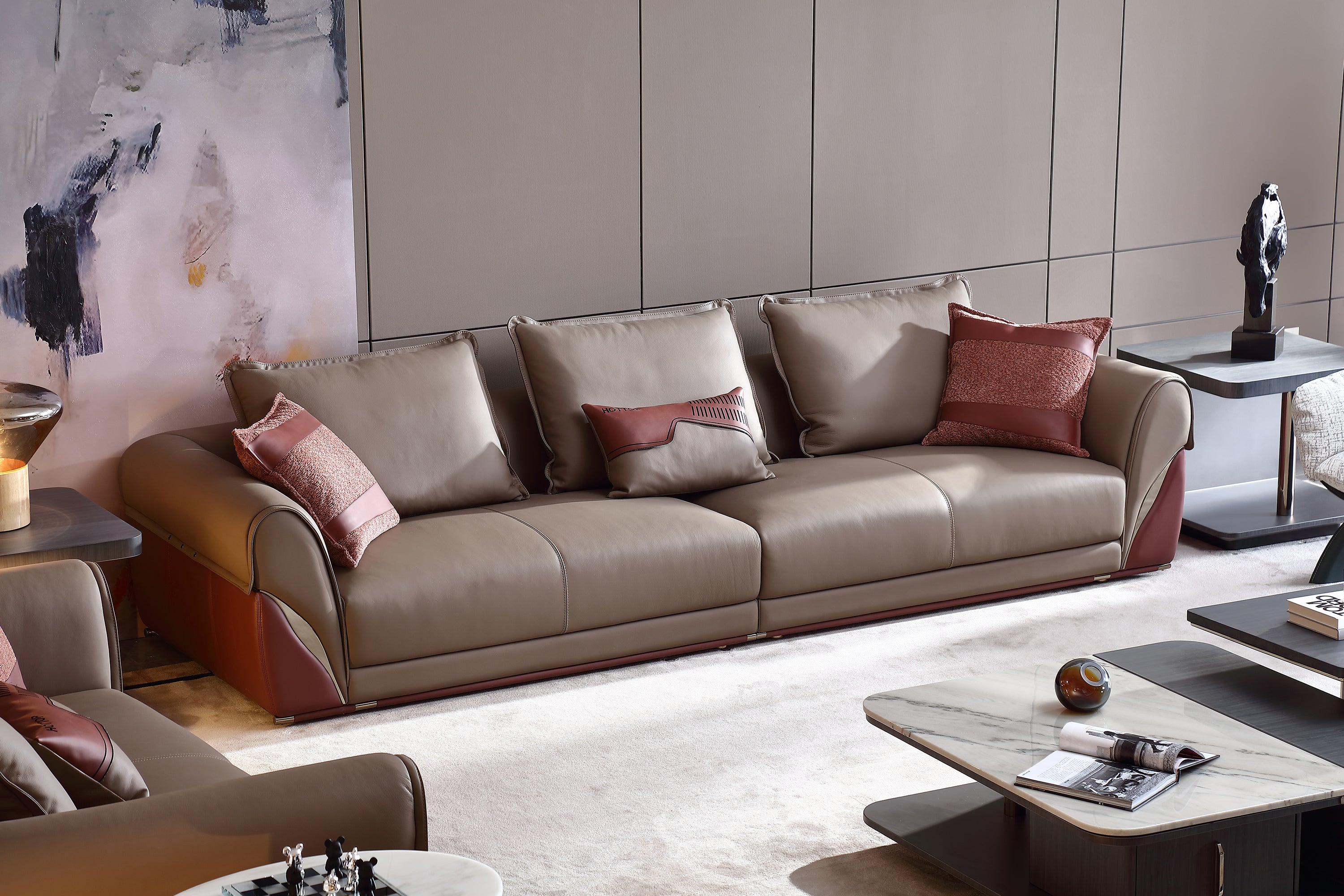 HOTTOP Straight Sofa