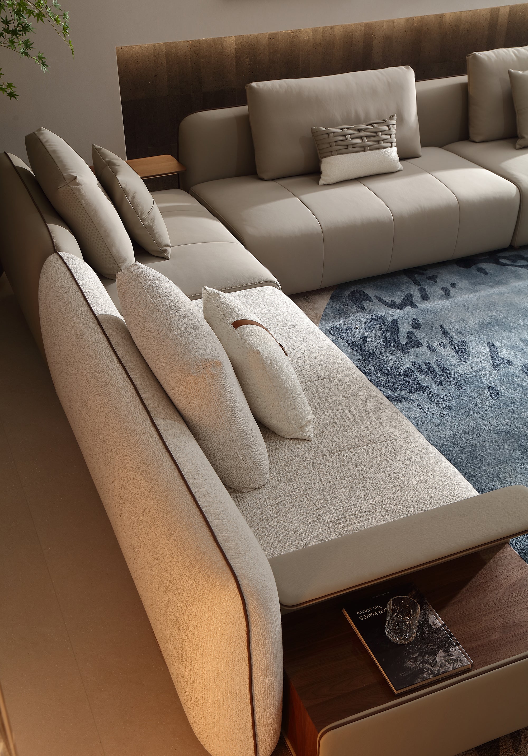 KALMIA L-Shaped Sectional Sofa