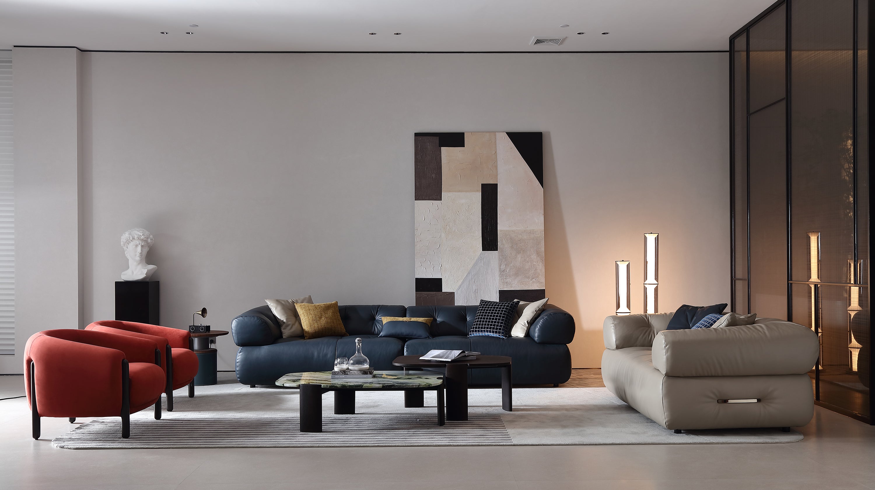 KALMIA Straight Sofa