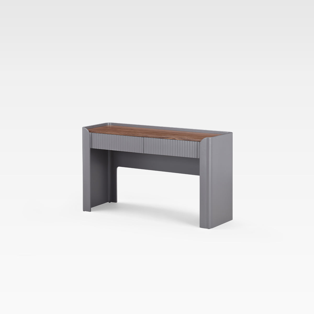 KALMIA Matte Walnut Top Dressing Table
