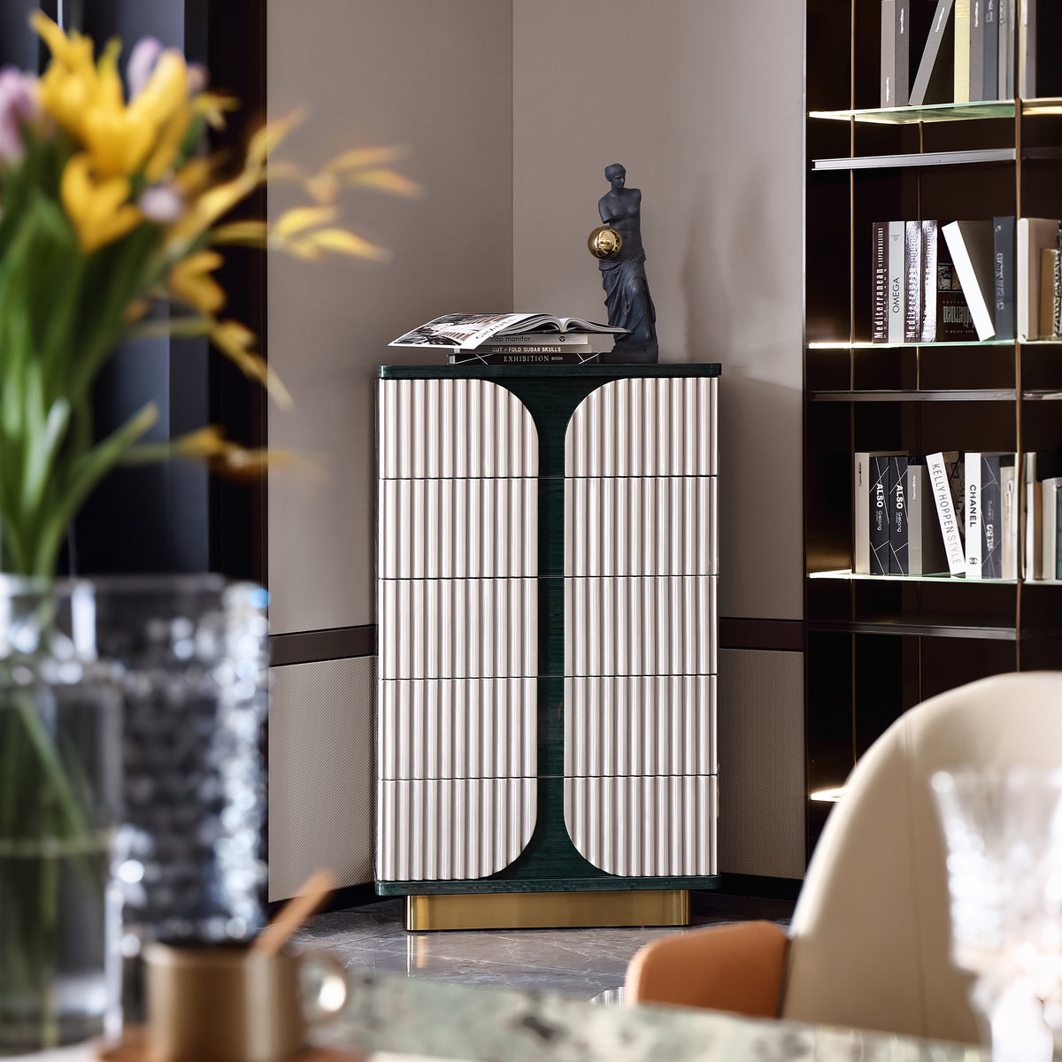 ADILIVE Tall Drawer Chest