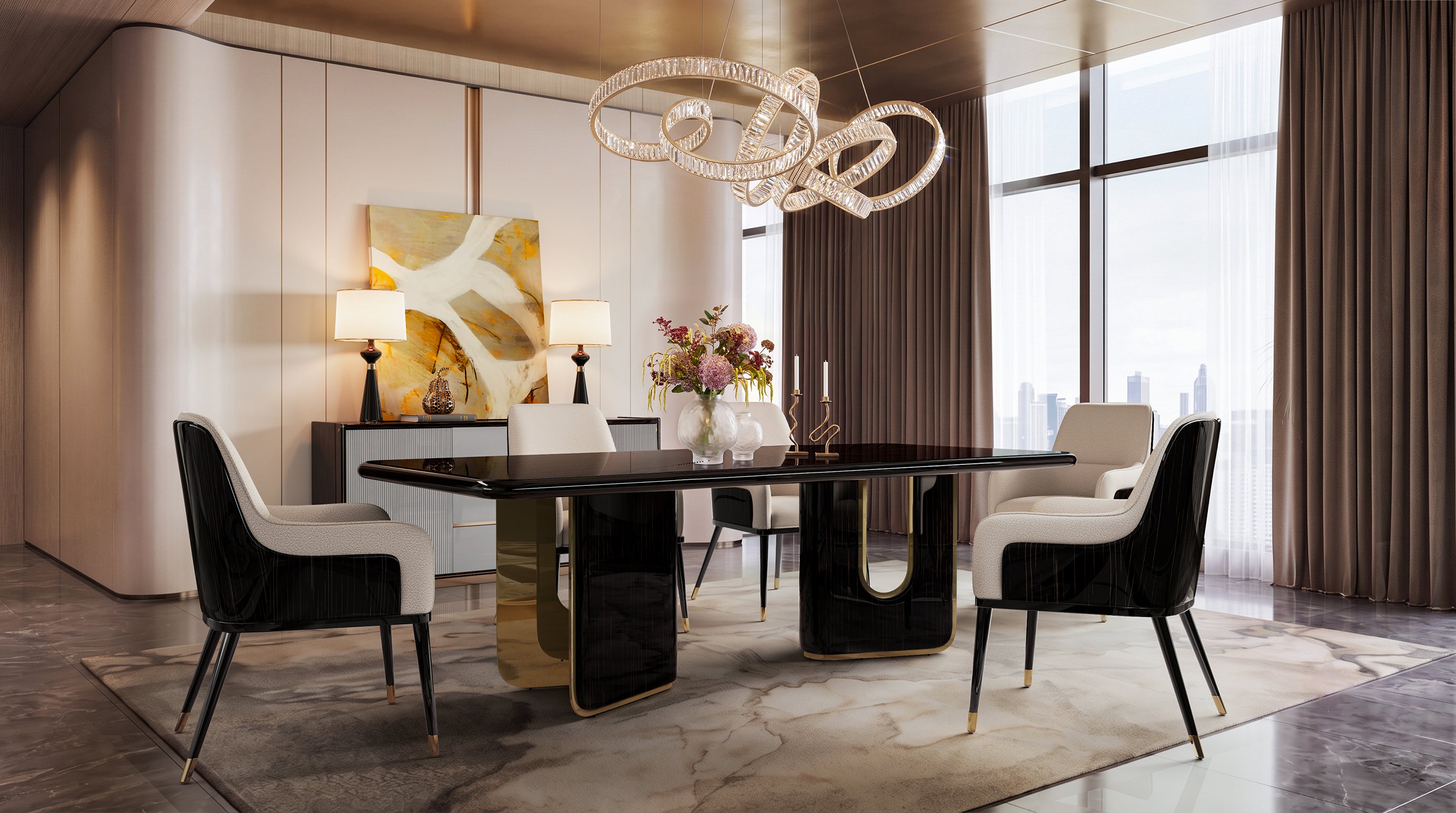 EBONY Dining Table