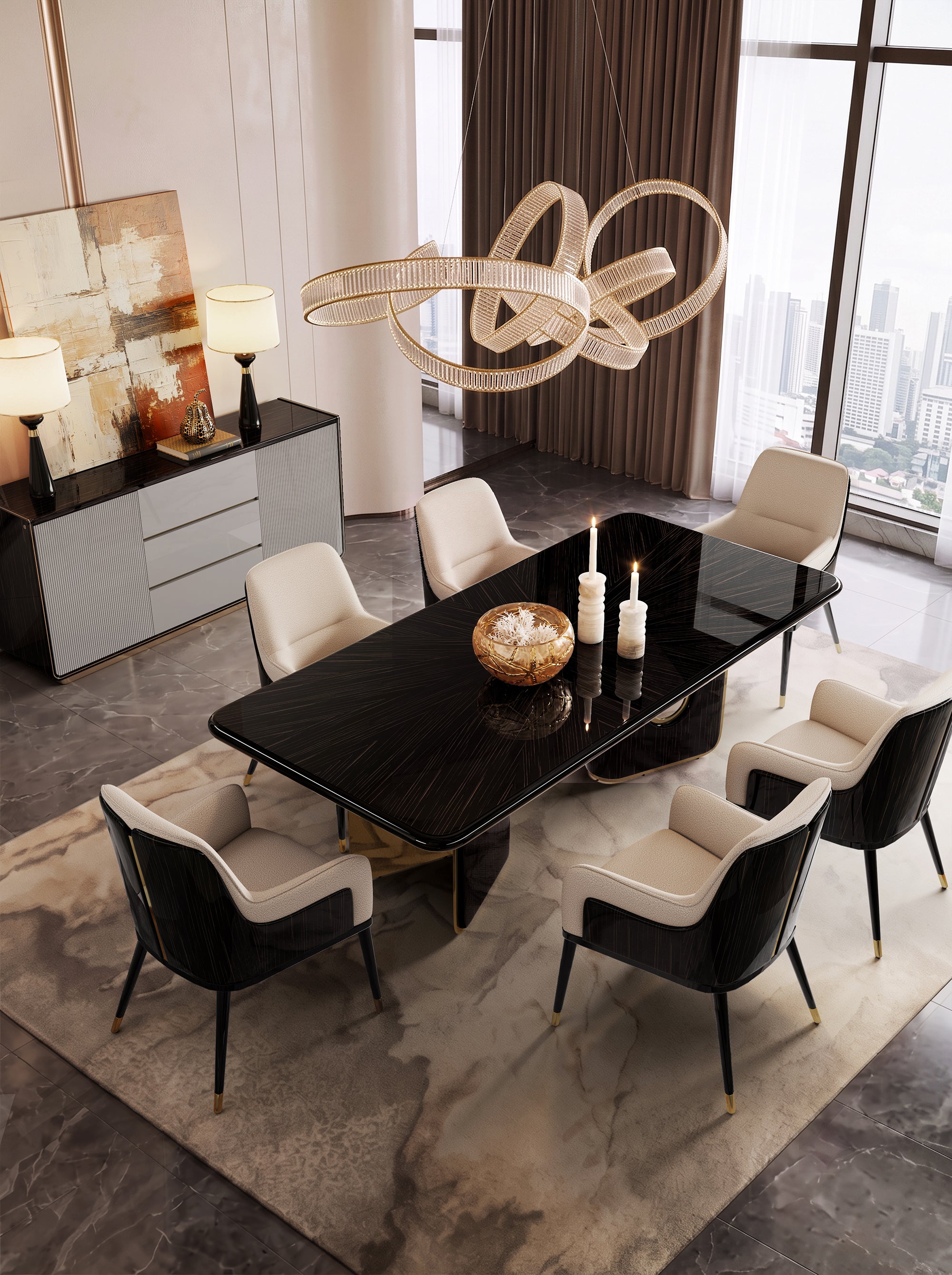EBONY Dining Table