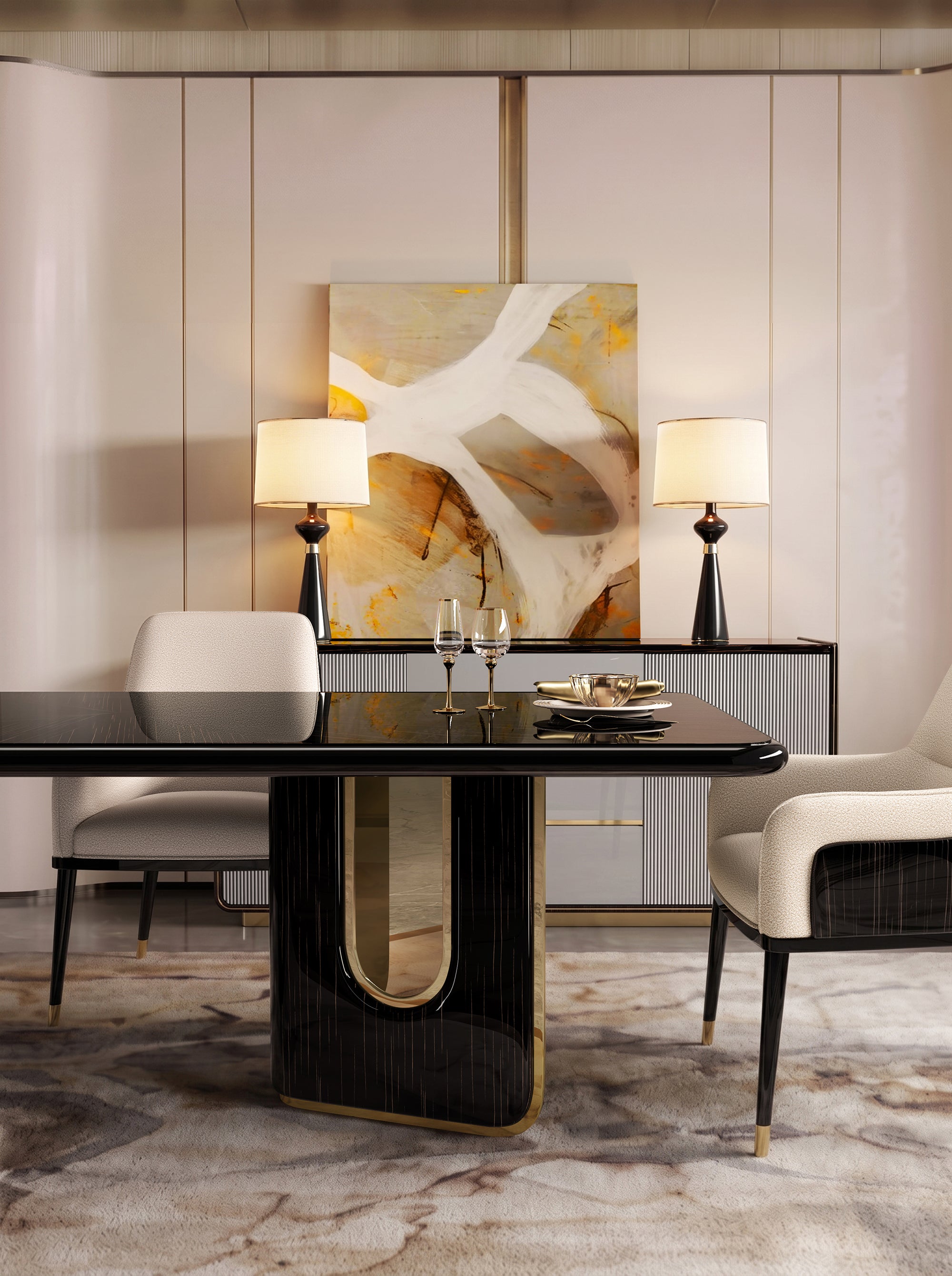 EBONY Dining Table