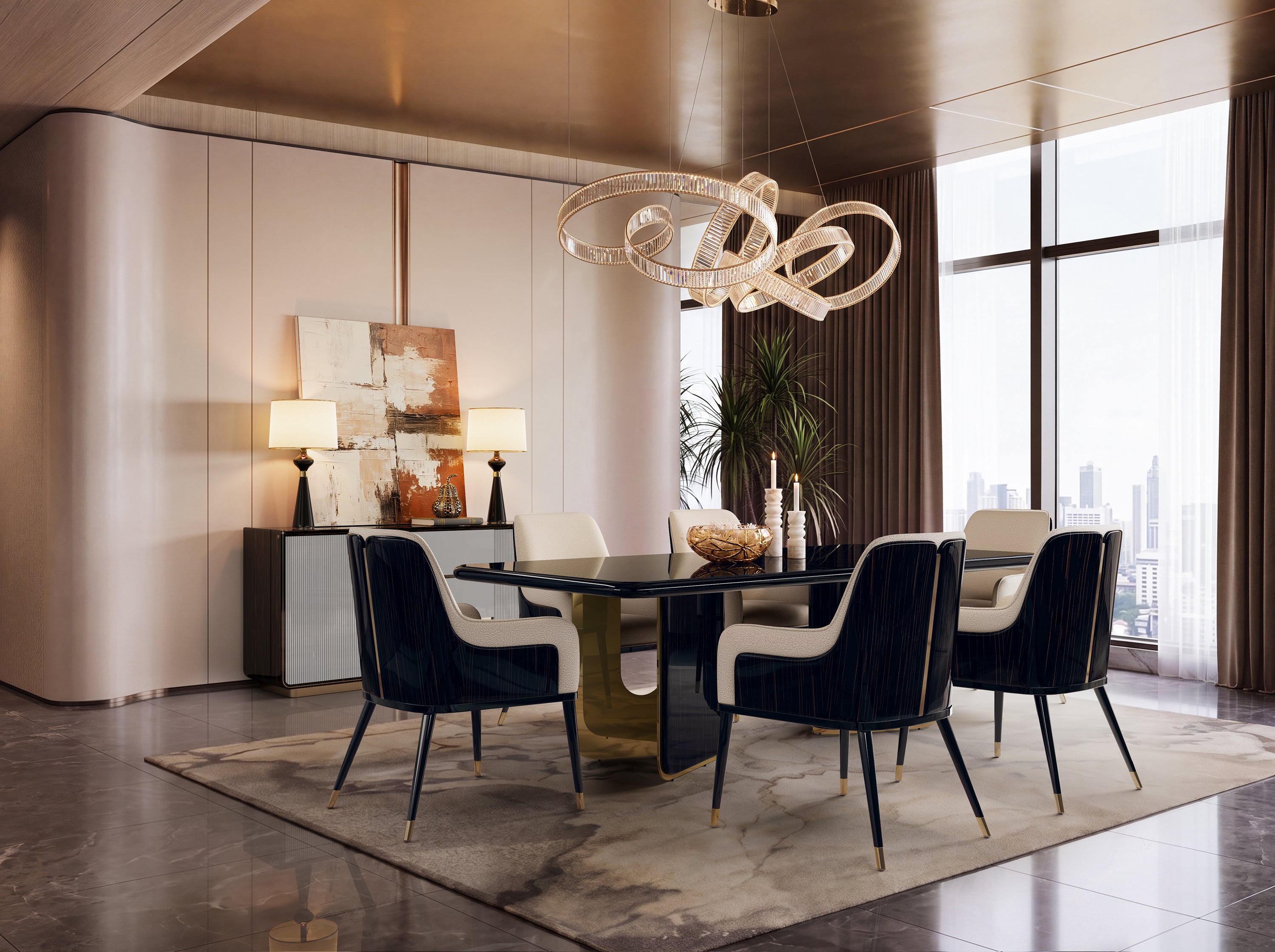 EBONY Dining Table
