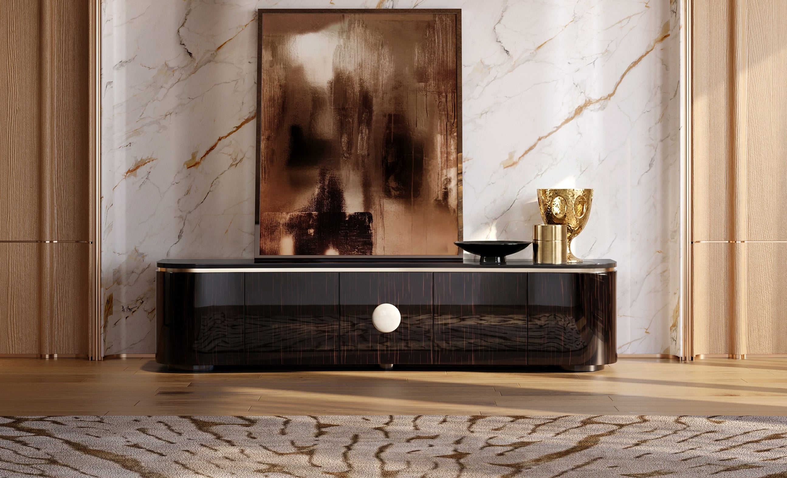 EBONY Media Console