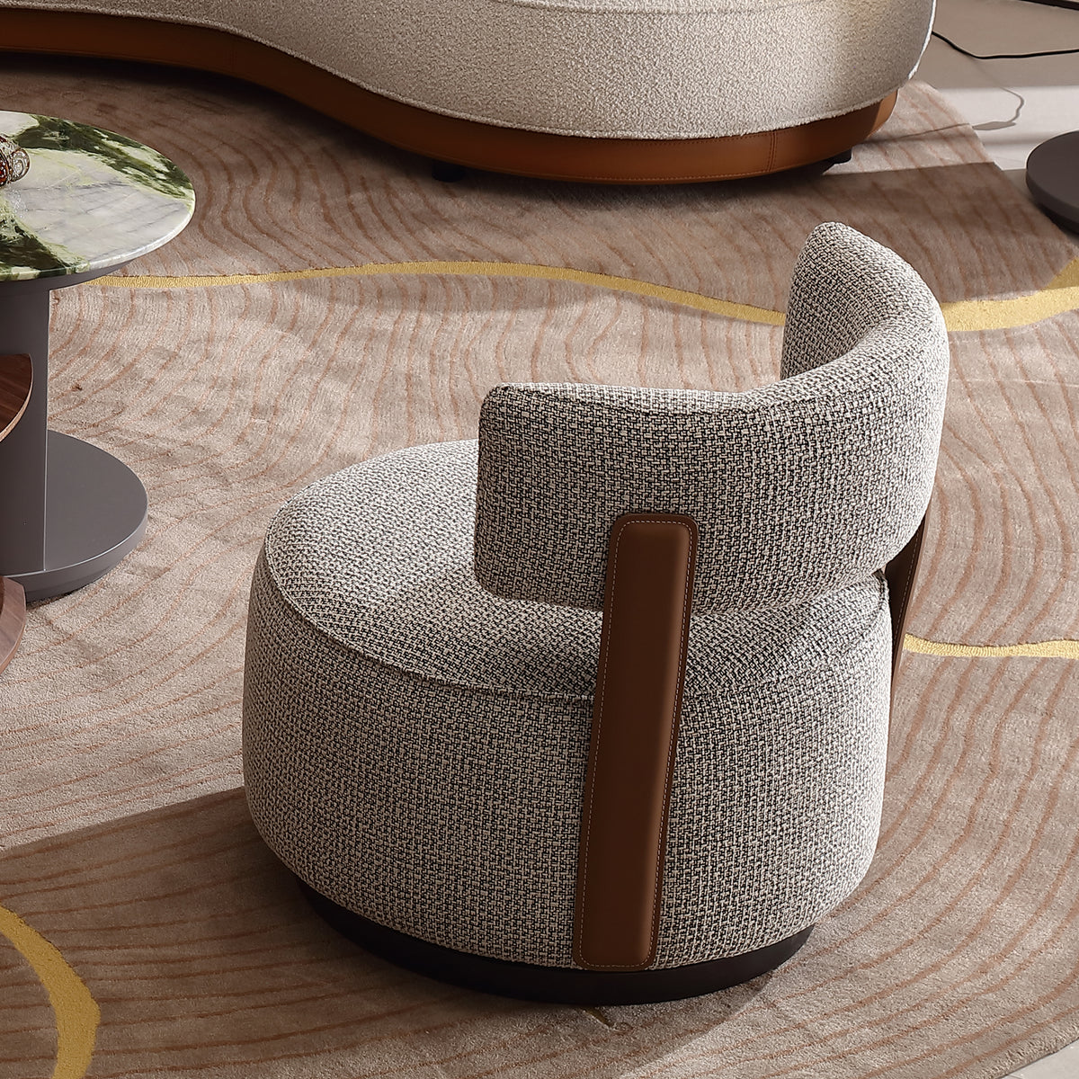 KALMIA Swivel Lounge Chair