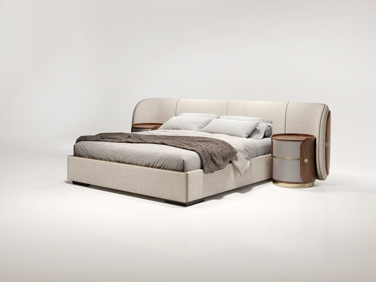KALMIA Extended Headboard Bed