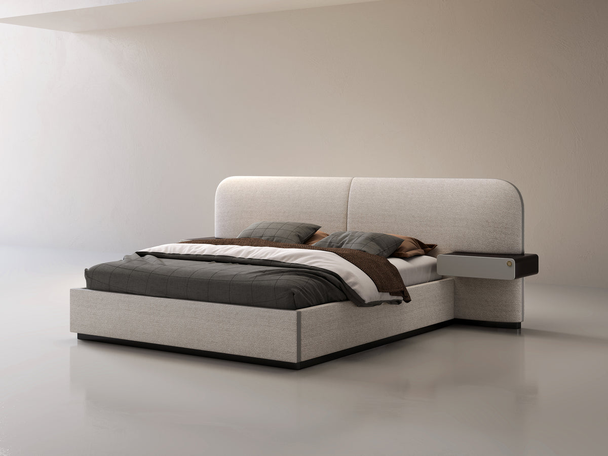 KALMIA Extended Headboard Bed