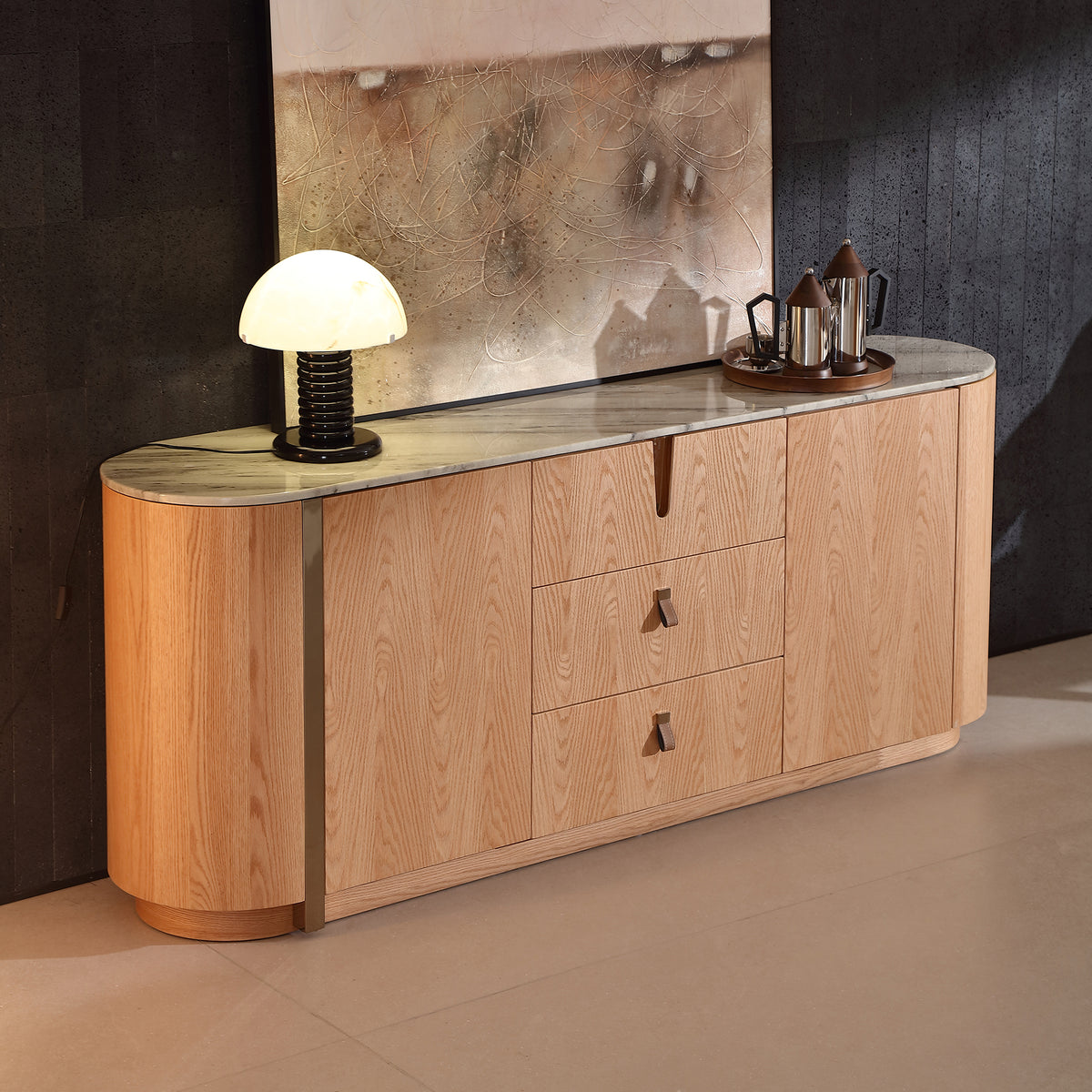 KALMIA Marble Top Sideboard