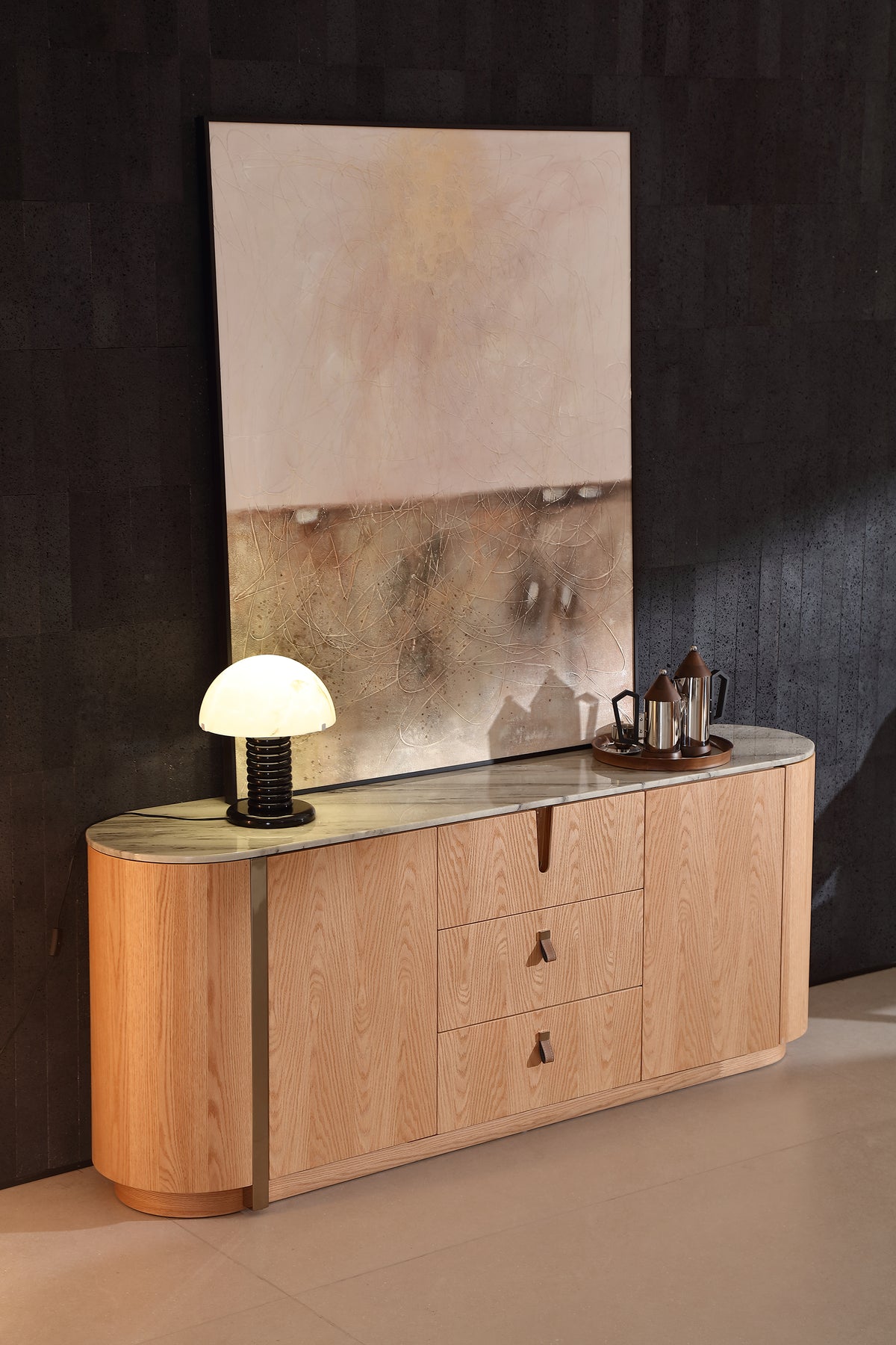 KALMIA Marble Top Sideboard