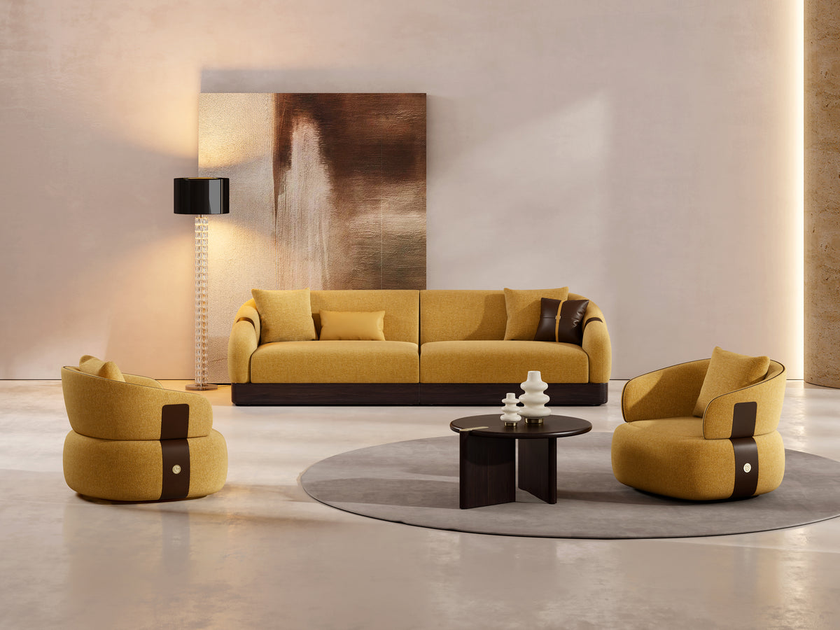 KALMIA Linear Fabric Sofa