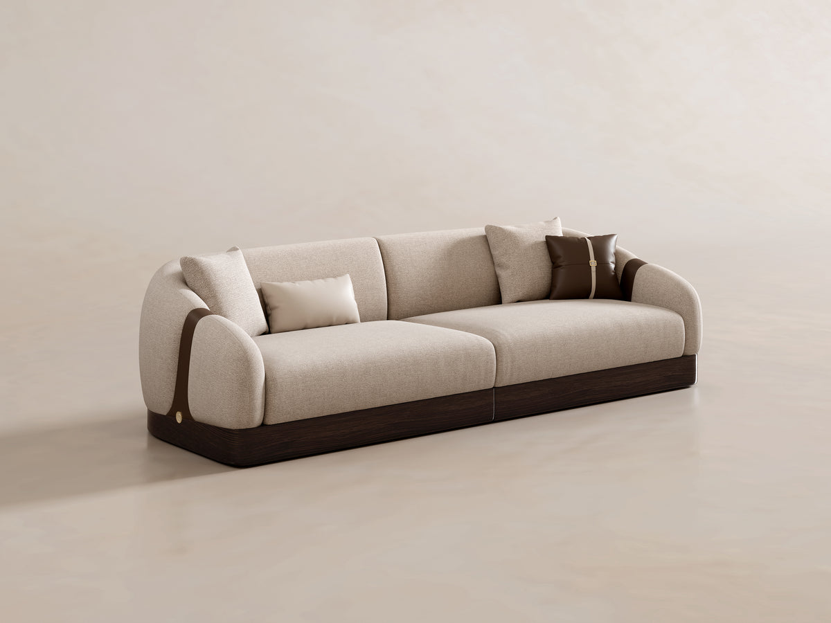 KALMIA Linear Fabric Sofa