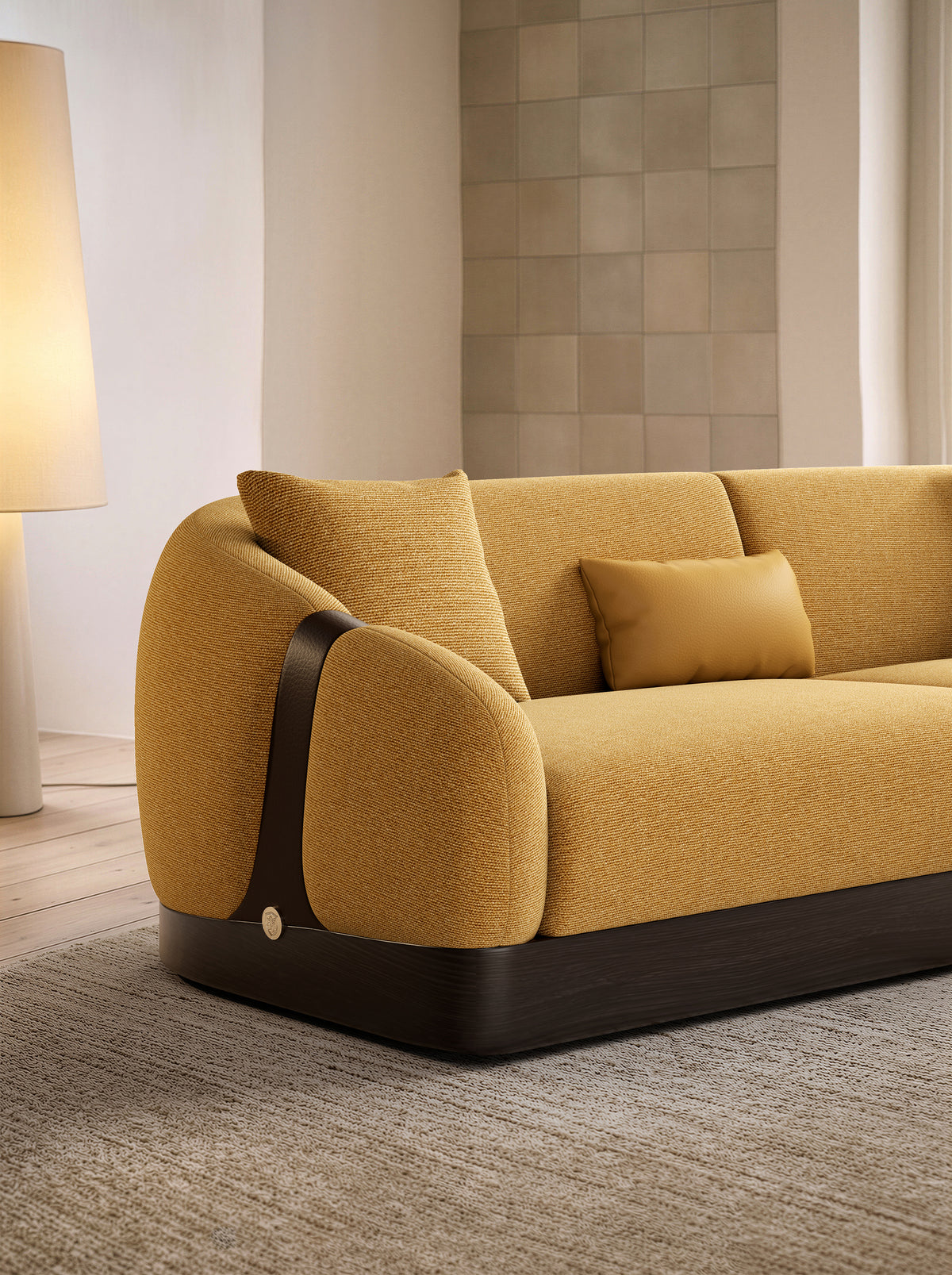 KALMIA Linear Fabric Sofa