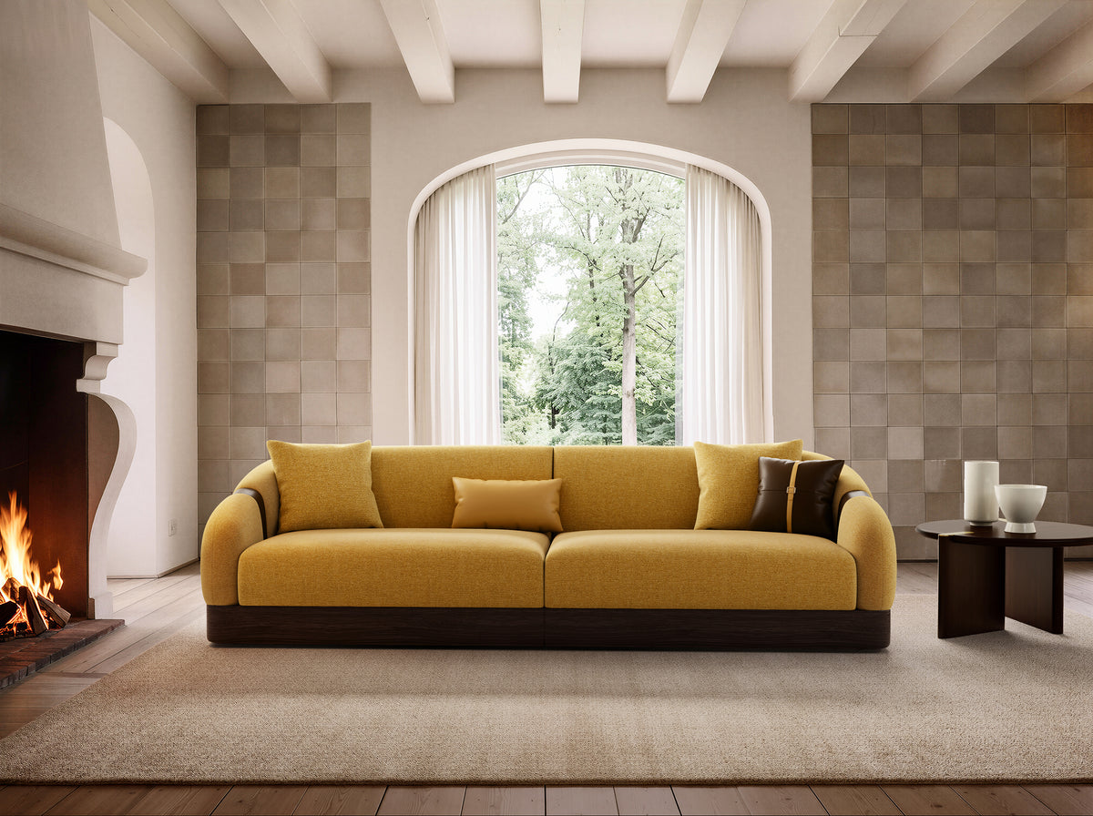 KALMIA Linear Fabric Sofa