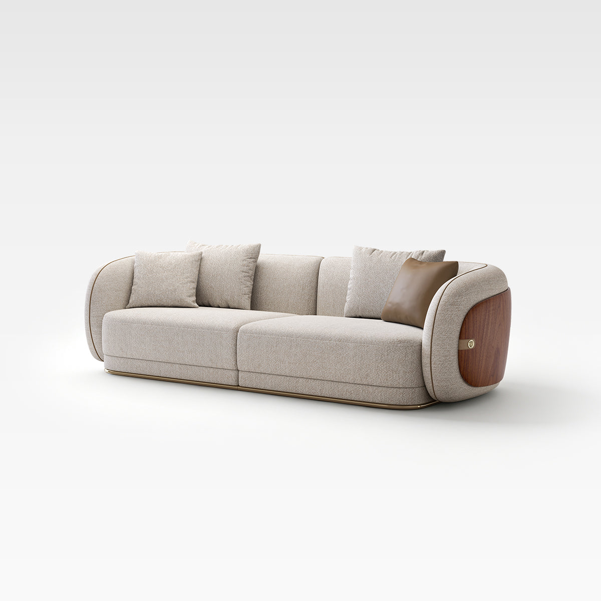 KALMIA Linear Fabric Sofa