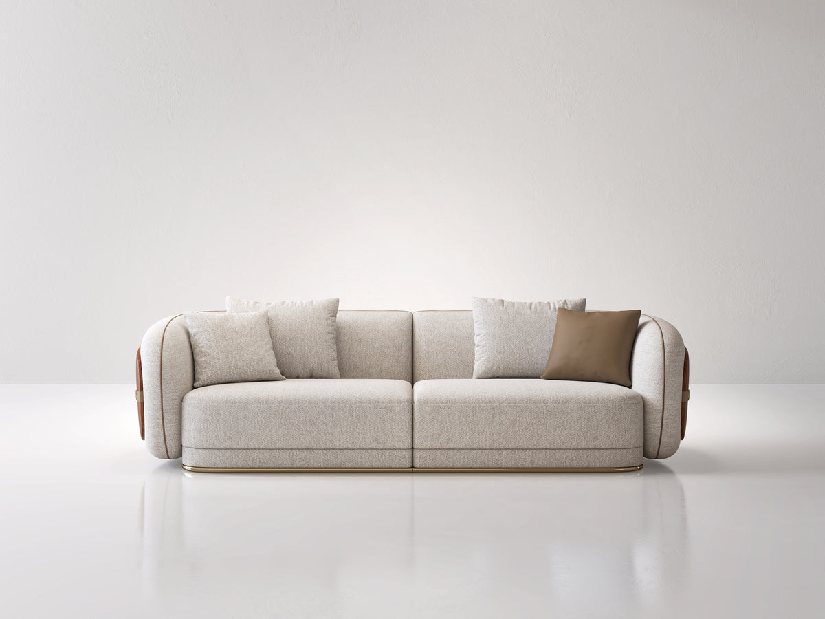 KALMIA Linear Fabric Sofa
