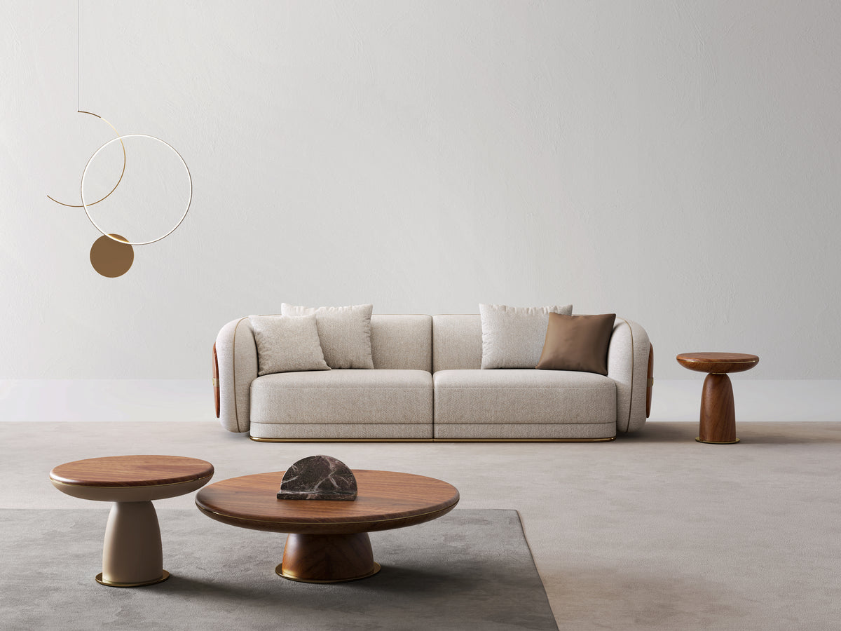 KALMIA Linear Fabric Sofa