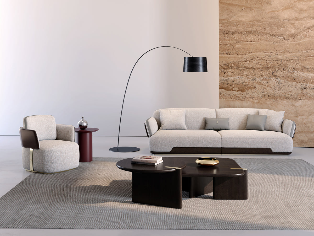 KALMIA Linear Fabric Sofa