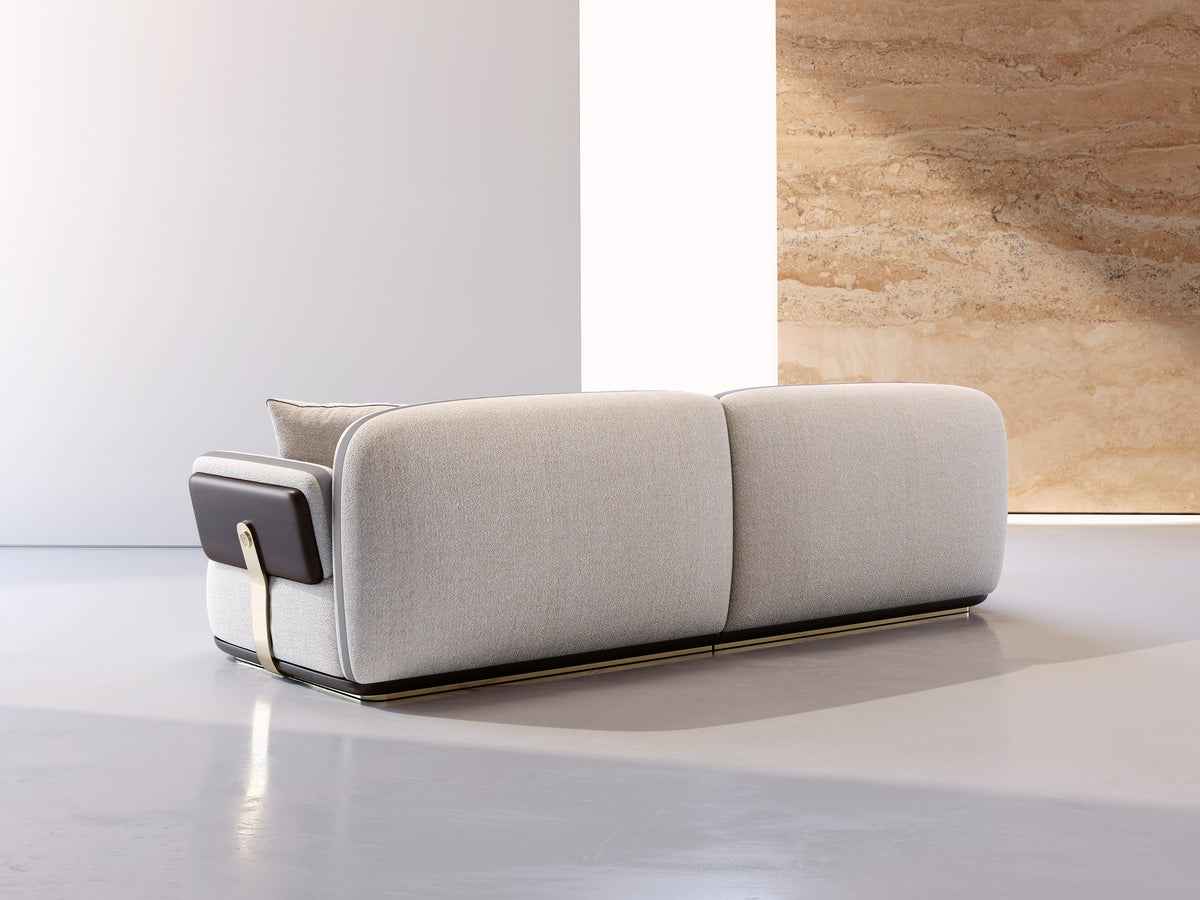 KALMIA Linear Fabric Sofa