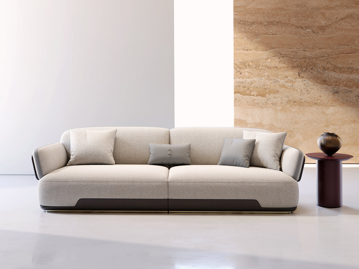 KALMIA Linear Fabric Sofa