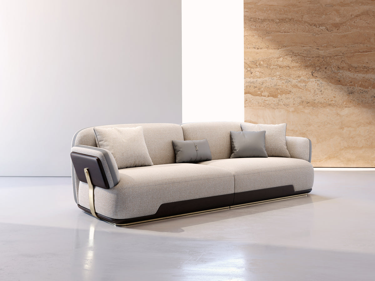 KALMIA Linear Fabric Sofa