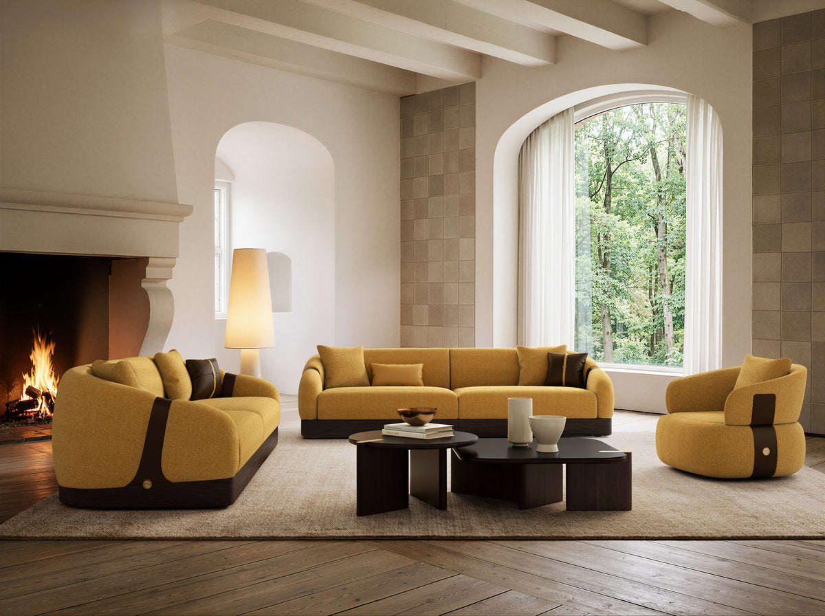 KALMIA Linear Fabric Sofa